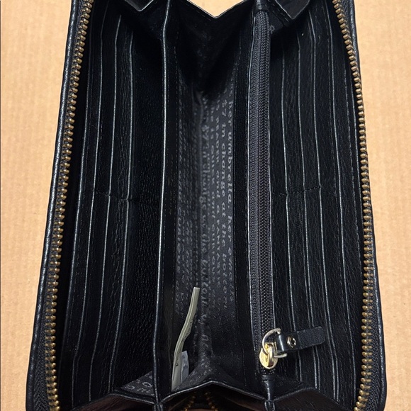 Kate Spade 'Laurel' zip-around wallet with a checkered pattern -Saffiano leather - Picture 4 of 9